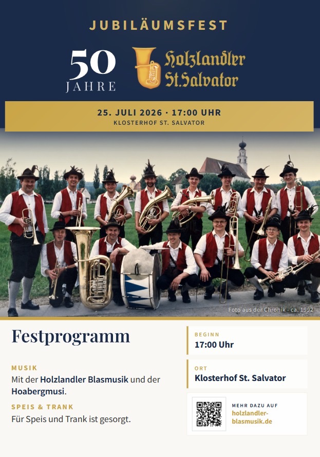 50 Jahre Holzlandler Blasmusik